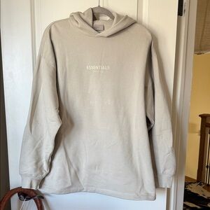 Essentials Light Tan Hoodie